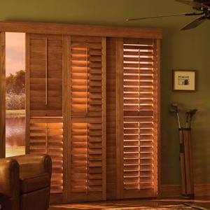 ستائر خشبية للنوافذ قابلة للطي 2022 الأكثر مبيعًا، أبواب داخلية منزلقة بشرائح متحركة - Product Image 4