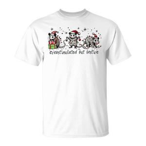 T-shirt de Noël Possum : Design Festif et Amusant pour les Fêtes - Product Image 1