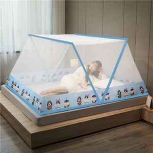 Moustiquaire et baldaquin pliables autoportants 100 % polyester pour adultes, installation gratuite, usage domestique, été - Product Image 4