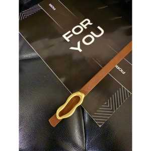 Ceinture fine pour femme Ital Design avec boucle à plaque en alliage, style décontracté, en cuir PU pour un usage quotidien - Product Image 1