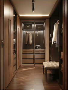 Pa Modern Style Bedroom Furniture Closet <b>Mirror</b> <b>Wardrobe</b> Factory Direct <b>Sales</b> - Product Image 4