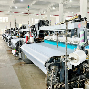 बेडशीट माइक्रोफाइबर फैब्रिक के लिए सबसे अच्छी कीमत पर थोक 100% पॉलिएस्टर ब्रश सादा रंगा हुआ - Product Image 3