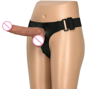 Consolador portátil para masturbación femenina, productos sexuales para adultos, consolador de simulación, consolador con correa, arnés vibrador realista - Product Image 1