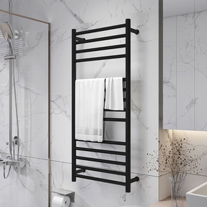 Sèche-serviettes mural électrique de luxe en acier inoxydable 304, design moderne, garantie 1 an - Product Image 5