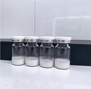 Flacons en verre transparents stériles à bouchon serti avec des bouchons scellés en aluminium blanc mat |   Poudre lyophilisée en vrac et produits pour le visage - Product Image 3