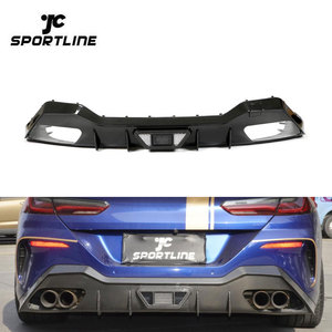 Lame de pare-choc arrière en Fiber de carbone pour voiture, <span class=keywords><strong>BMW</strong></span> série <span class=keywords><strong>8</strong></span> G15, 840i, M850i, M Sport coupé, <span class=keywords><strong>2020</strong></span> — 2022, G14 - Product Image 1
