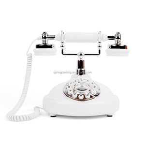 Libro de visitas de audio Teléfono para boda Decoración del hogar Cabina telefónica Libro de invitados de audio Teléfono antiguo - Product Image 1