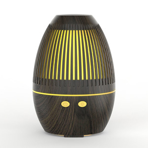 Diffuseur d'arômes à grain de bois, humidificateur USB 5V avec lumière LED, mini appareil ménager pour usage domestique et commercial - Product Image 1