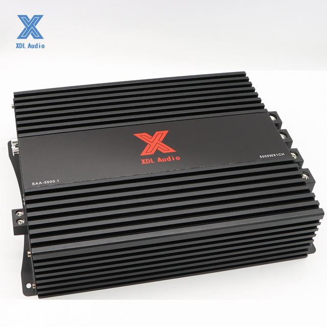 RMS 5000W Class D Monoblock Full Range Car Audio Amplifier High Power Digital Sound Quality Built-in Equalizers for Brazil Sound