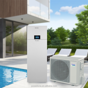 Pompe à chaleur air-eau tout-en-un Versati R32 R290 10 kW pour le chauffage et le refroidissement des maisons et des hôtels, R290 230 V DC - Product Image 3