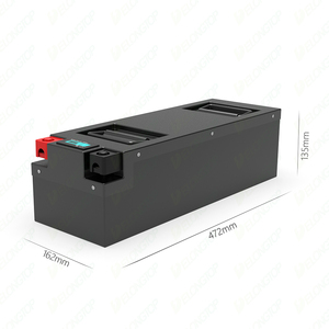 Batterie lithium-ion 2,56 kW 48 V 60 Ah avec écran LCD pour tricycles, adaptée aux voitures de tourisme, voiturettes de golf, tricycles LFP121 - Product Image 2