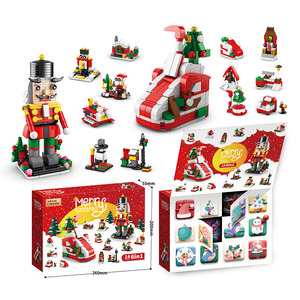 Tùy chỉnh 2025 độ dẻo dai cao mặc cao cấp cao cấp thú vị giáng sinh khối xây dựng đồ chơi giáo dục - Product Image 2