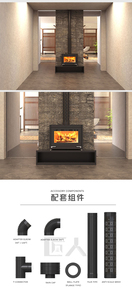 <span class=keywords><strong>Chimenea</strong></span> Moderna de <span class=keywords><strong>Bioetanol</strong></span> Chiyan con Base <span class=keywords><strong>Grande</strong></span>, <span class=keywords><strong>Chimenea</strong></span> Independiente con Base Resistente para el Hogar - Product Image 4