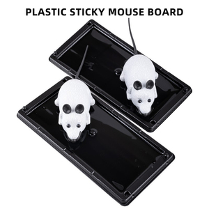 Trappola per Topi in Plastica Nera Resistente con Adesivo Forte, Soluzione Monouso ed Efficace per il Controllo dei Roditori per Uso <span class=keywords><strong>Interno</strong></span> - Product Image 3