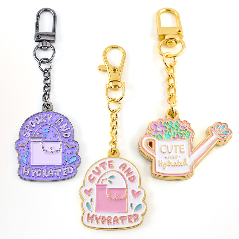 Beautiful Logo Soft Enamel Tourist Keychain