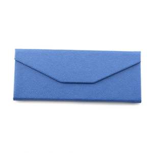 Boîte à lunettes pliable colorée en gros, accessoires pour lunettes, étui rigide triangulaire pour lunettes - Product Image 5