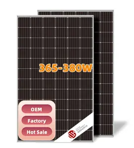 Bomore geschindelter Mono-Modul 380 W Solarpanel 380 Watt monokristalliner halbzellen-Mono-PV-Modul mit bestem Preis Solarsystem