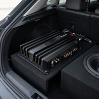 Amplificateur audio de voiture classe AB 2 canaux 500W en pont haute fidélité SNR≥100dB stable 4 ohms pour haut-parleurs de voiture XM-N502