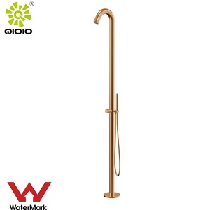 Ensemble de douche de <span class=keywords><strong>camping</strong></span> en plein air en acier inoxydable 316 à finition brossée à poignée unique, <span class=keywords><strong>avec</strong></span> fonction de pause de pluie, jet de pulvérisation, robinets de douche de bain - Product Image 1