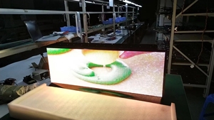 OEM Nhà cung cấp của taxi TOP LED màn hình hiển thị 4 gam mái quảng cáo dấu hiệu taxi Roof TOP LED cho mục đích quảng cáo - Product Image 3