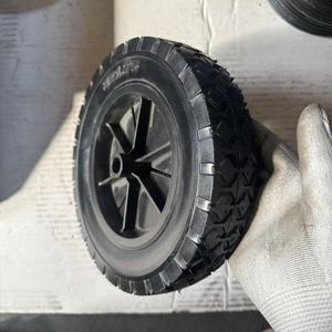 8 Inch 8x1.75 Roda De Borracha Sólida <span class=keywords><strong>Semi</strong></span> Pneumático Caminhão Substituição Da Roda Giratória Tipo Rodízio Rodas para Carrinho Trolley Transporte - Product Image 3