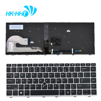 Clavier d'ordinateur portable américain HK-HHT pour HP Elitebook 745 G5 840 G5 G6 846 G5