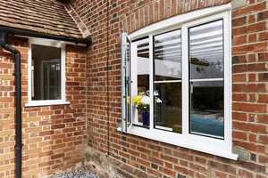 نوافذ مقاومة للأعاصير في فلوريدا، موفرة للطاقة، زجاج مزدوج، عازلة للحرارة، نوافذ ألمنيوم قابلة للطي والدوران - Product Image 6