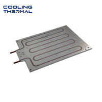 Placa Fría de Aluminio Soldada por Fricción Personalizada con Microcanal Interno para Módulo de Refrigeración de CPU, GPU y Servidor