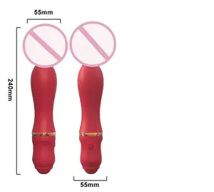 The latest red high-quality and cost-effective G-point vibrator vibration model suitable for female and adult sexual products