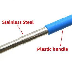 Metal para massagear as costas, presente durável para mulheres, ferramenta telescópica de massagem com alças de plástico, para coçar e coçar as costas - Product Image 5