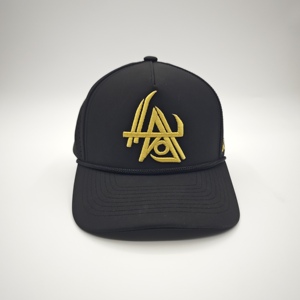 Gorras de Golf Impermeables de Moda al por Mayor, 5 Paneles, Logotipo Bordado en 3D, Perforadas, Cierre a Presión, Personalizadas, Deportivas, con Estampado de Leopardo, Dobby, Argyle - Product Image 2