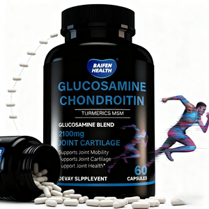 Capsules de <span class=keywords><strong>Glucosamine</strong></span>, Chondroïtine, Curcuma et MSM OEM/ODM – Mélange de <span class=keywords><strong>Glucosamine</strong></span> pour le Soutien de la Santé Articulaire - Product Image 2