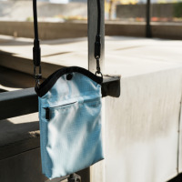Sac de rangement pour câble de charge en polyester de style moderne - Impression numérique personnalisée écologique pour événements de marche/course - Fabriqué en Chine