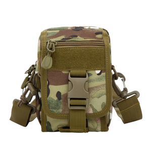 Sac de téléphone portable tactique CB14 avec sangle d'épaule et sangles Molle au dos, pour le camping en plein air, les sports, mini, multi-usages - Product Image 1