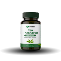 Capsules de théaflavine extraite à basse température, théaflavine du thé noir, supplément antioxydant quotidien pour le bien-être corporel, vente en gros OEM