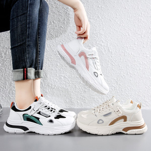 รองเท้าลำลองผู้หญิงน้ำหนักเบาระบายอากาศพื้นรองเท้าหนา - Product Image 1