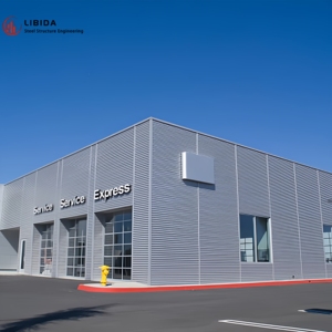 Estructura de Acero Moderna para Publicidad en Supermercados y Edificios de Oficinas en el Mercado Sudamericano - Product Image 1