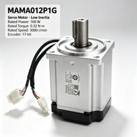 Moteur servo AC haute précision MAMA012P1G 100W 200V avec encodeur incrémental pour petits équipements d'automatisation industrielle