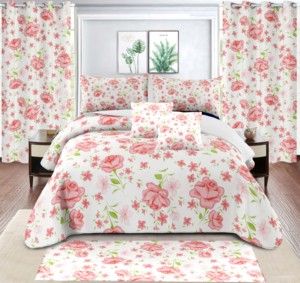 Thiết Kế Mới Bộ Đồ Giường Bộ Với Phù Hợp Với Rèm Cửa 4 Mảnh Bộ Đồ Giường Trải Giường Bộ Rèm Bộ Đồ Giường Bộ - Product Image 6