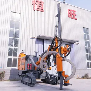 Hot Selling DTH Drill Rig Integrated Type Hydraulic Gear Drive Blast Hole DTH Drilling Rig Machine