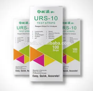 Medical Supplies Urine 10 Parameters Urine Test Strips For Hospital