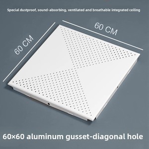 600x600mm Modern Anti-Static Fireproof Moisture-proof <strong>Aluminum</strong> Composite <strong>Panels</strong> Mould-proof Office Hotel Hospital Wholesale 5 - Product Image 3