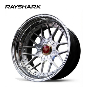 Rines RS Custom Widebody de 18 Pulgadas 5x120 5x100 5x130 RS <span class=keywords><strong>2</strong></span> Rines con Borde Profundo para BMW M3 E46 Golf Mk4 Porsche 911 - Product Image 1