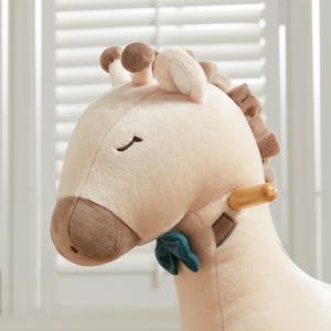 Asweets-Chaise <span class=keywords><strong>à</strong></span> <span class=keywords><strong>bascule</strong></span> en peluche, <span class=keywords><strong>girafe</strong></span>, jouet <span class=keywords><strong>à</strong></span> <span class=keywords><strong>bascule</strong></span> en bois pour enfants, cheval <span class=keywords><strong>à</strong></span> <span class=keywords><strong>bascule</strong></span> - Product Image 4