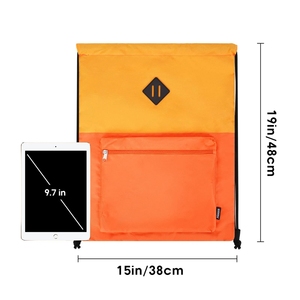 Custom Drawstring Backpack Waterproof Bagpack with Wet Compartment for Women Men Sport Gym Travel Rucksack <strong>Draw</strong> <strong>String</strong> <strong>Bags</strong> - Product Image 4