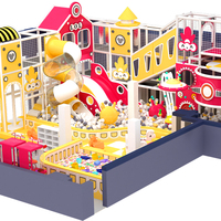 Aoleao Custom Joy Aire de jeux intérieure avec piscine à balles, toboggan, trampoline pour enfants, jeux souples certifiés CE TUV CPC