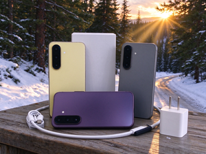 Nuevo lanzamiento del producto A56, teléfono inteligente 5G desbloqueado, pantalla microcurva, cámara Android de 108MP, Android 15 - Product Image 2