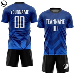 BETHERIVAL Kits de football pour enfants verts, maillot personnalisé, uniforme d'équipe, ensemble de sponsor, tissu de maillot de football 100% polyester - Product Image 1