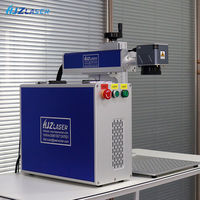 Machine de marquage laser à fibre portative pour le marquage d'équipements de fitness DXF/PLT/AI/BMP avec positionnement flexible