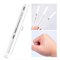 Stylo marqueur médical Permanent stérile, 1mm, usage médical, chirurgical, couleur blanche, 1 pièce